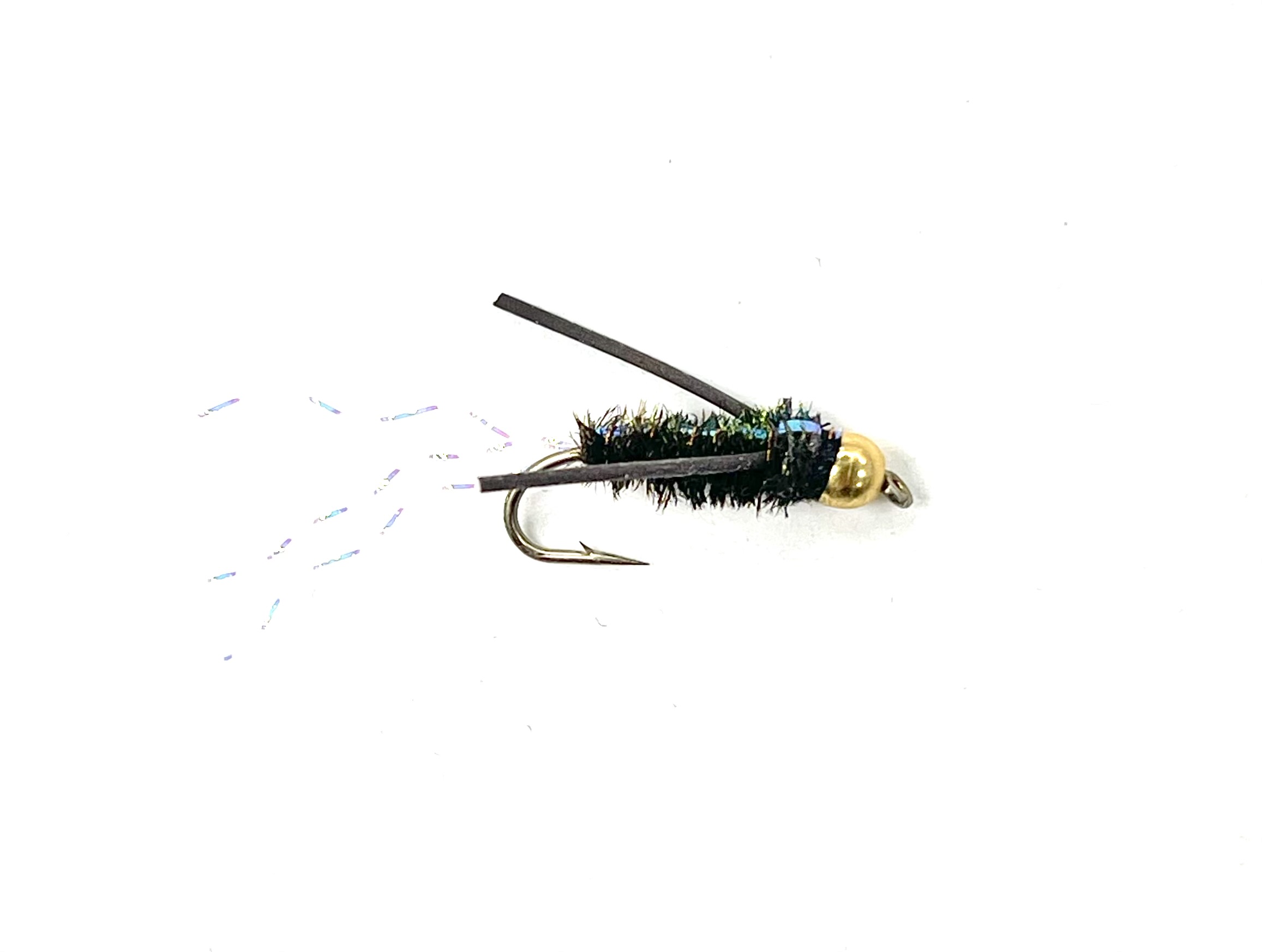 Black's Flies Gold Bead Ron's Boatman - Peacock - Size 16